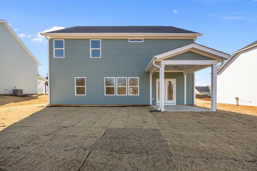 Representative exterior details of a home built from the Doorbells and Sleighbells by Garman Homes in McConnell Ridge, McLeansville (Image 3).