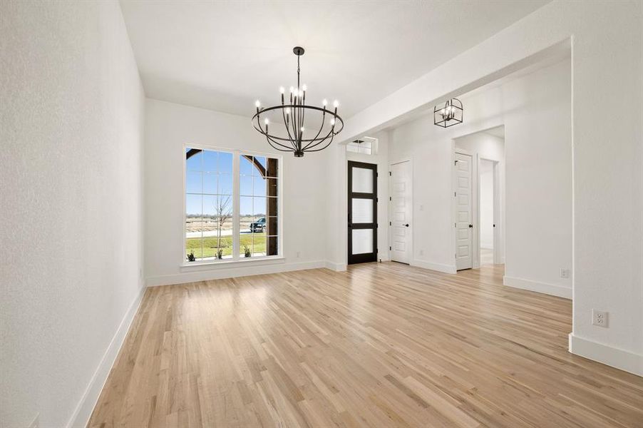 Spacious, unfurnished interior of a new home in Settlers Glen, New Fairview (Image 20).