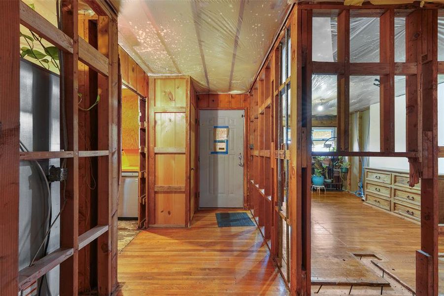 Looking at Front Door