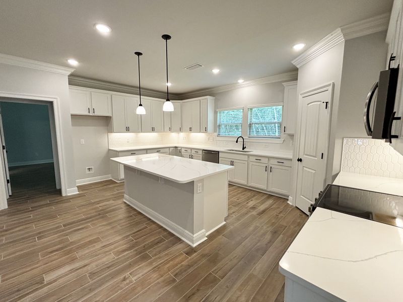 Furnished interior view inside a new home in Bird Song at Hammock Bay, Freeport (Image 8).