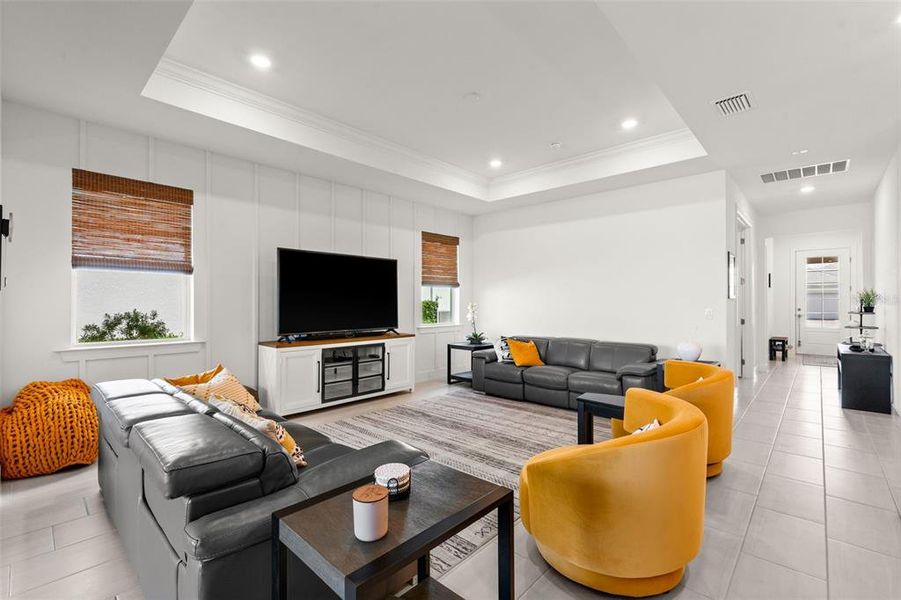 Furnished interior view inside a new home in , Alva (Image 31).
