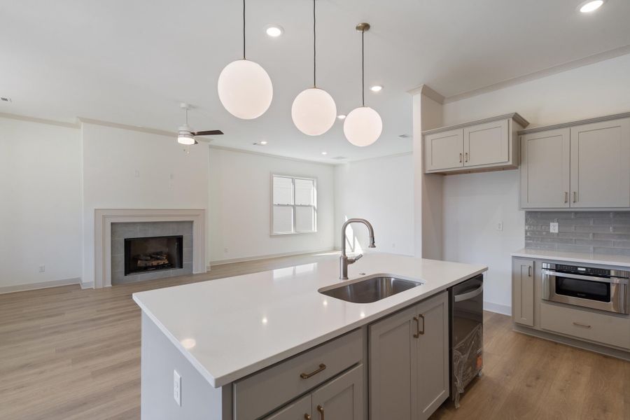 Furnished interior view inside a new home in Lockwood, Collierville (Image 8).