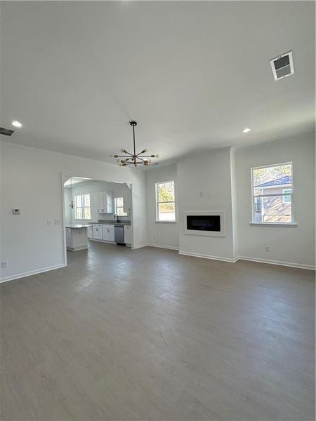 Spacious, unfurnished interior of a new home in , Hogansville (Image 37).