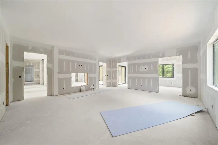 In-progress construction of a new home in , Marietta, GA (Image 13).