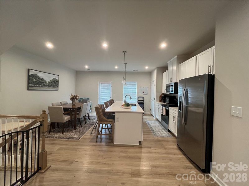 Furnished interior view inside a new home in , Matthews (Image 6).
