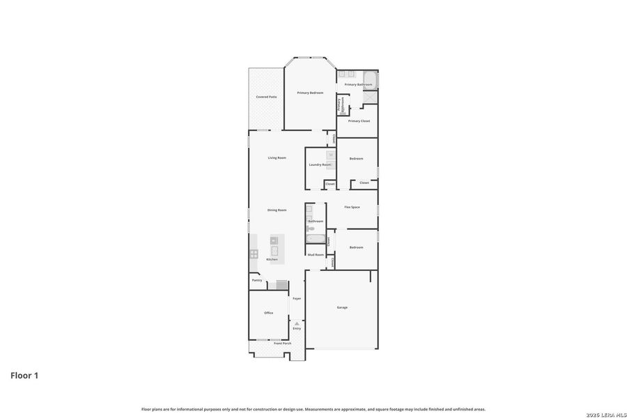 2D floor plan layout of this home in Stetson Ridge, Marion, TX (Image 5). 2D floor plan layout of this home in Stetson Ridge, Marion, TX (Image 5).