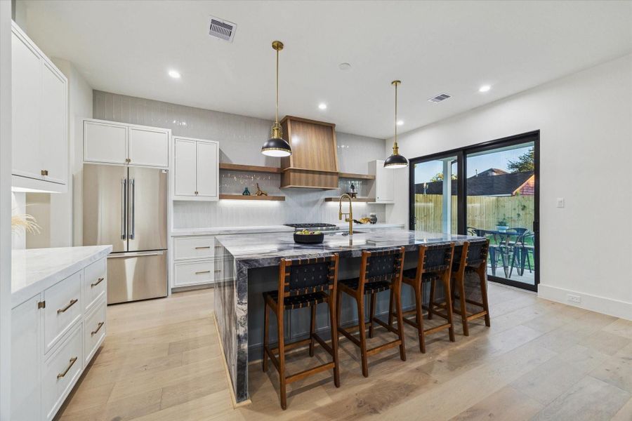Furnished interior view inside a new home in , Houston (Image 14).