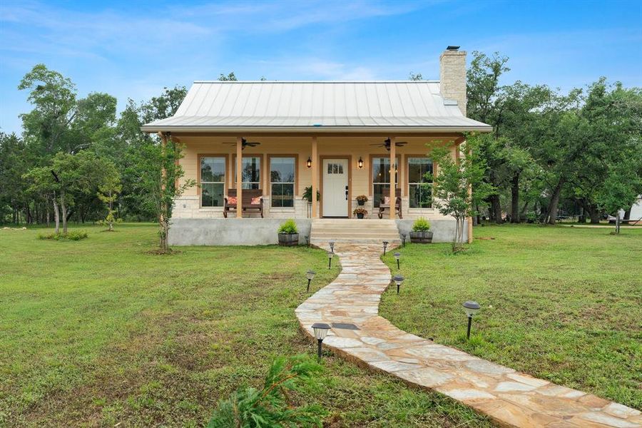 Front elevation on home number three