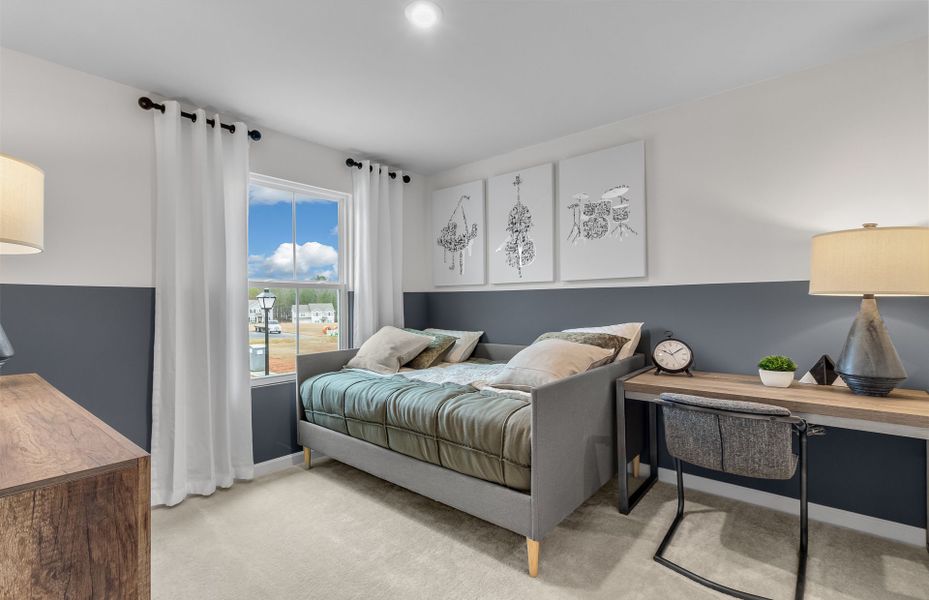 Furnished interior view inside a new home in Carpenter Falls, Durham (Image 21).