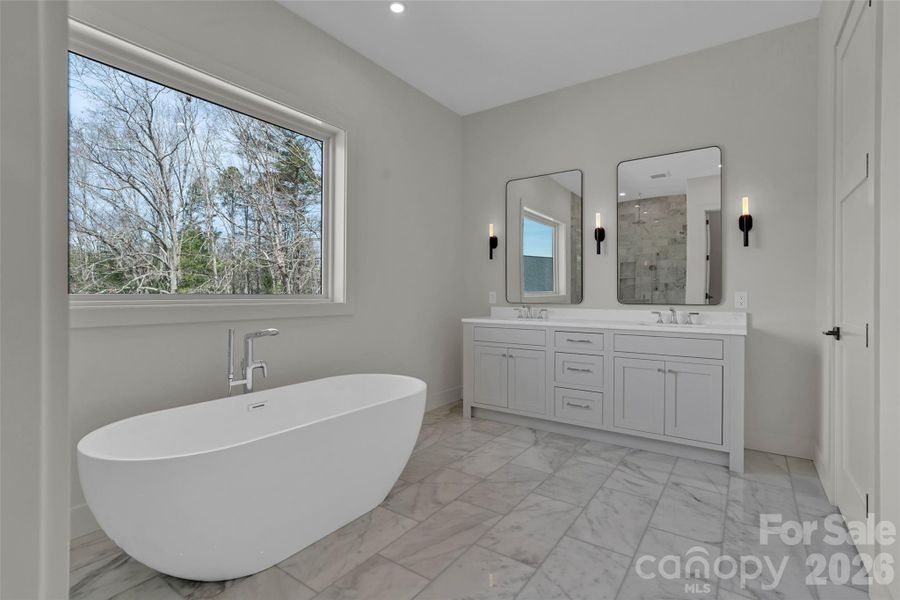 Furnished interior view inside a new home in , Fletcher (Image 13).