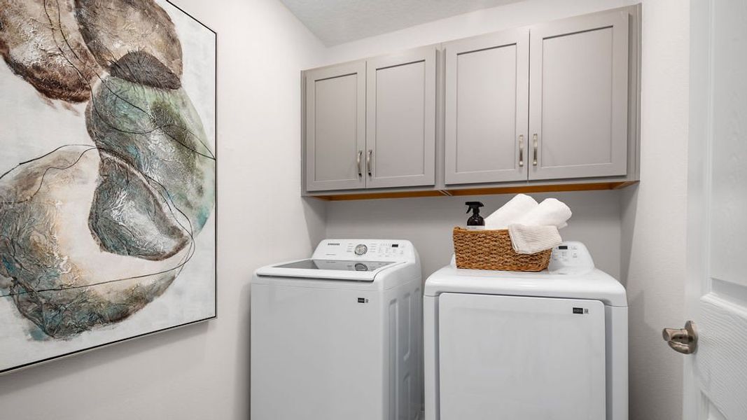 Laundry Room | Newcastle | New Homes in Central Florida | Landsea Homes