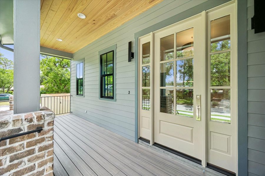 Exterior details and patio area of a home in , Houston (Image 30). Exterior details and patio area of a home in , Houston (Image 30).