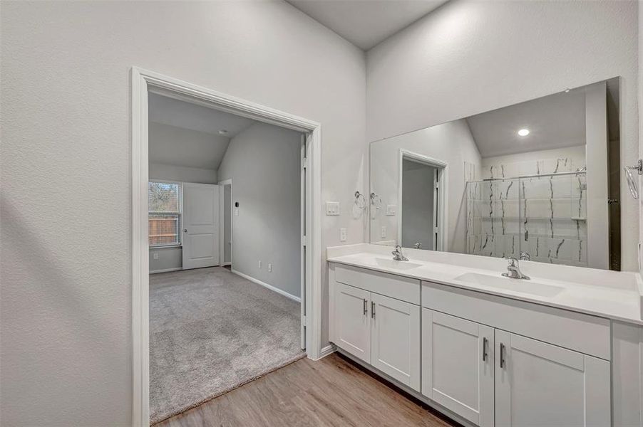 Furnished interior view inside a new home in ValleyBrooke, Mesquite (Image 11).