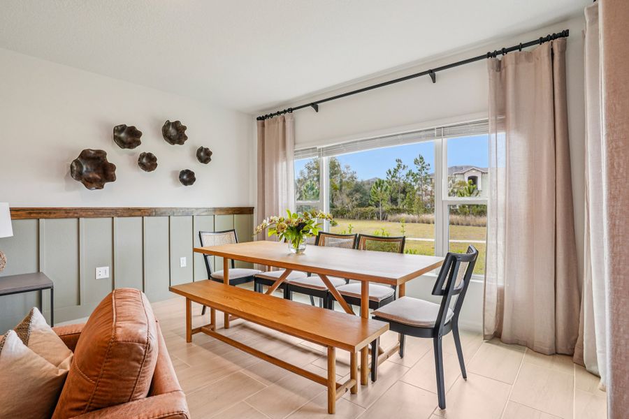 Representative furnished interior of a home built from the Powell by Risewell Homes in Thompson Village Townhomes, Apopka (Image 8).