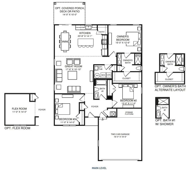 Eden Cay Floor plan