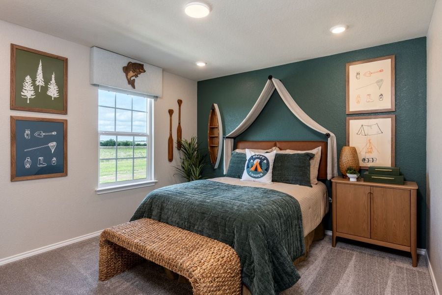 Representative furnished interior of a home built from the 2071 by KB Home in Watermill-Heritage Collection, Uhland (Image 10). Representative furnished interior of a home built from the 2071 by KB Home in Watermill-Heritage Collection, Uhland (Image 10).