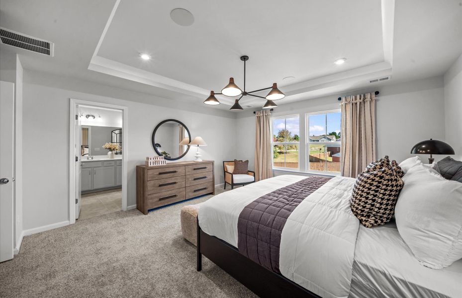 Representative furnished interior of a home built from the Valen by Pulte Homes in Sparrow Creek, Boiling Springs (Image 9).