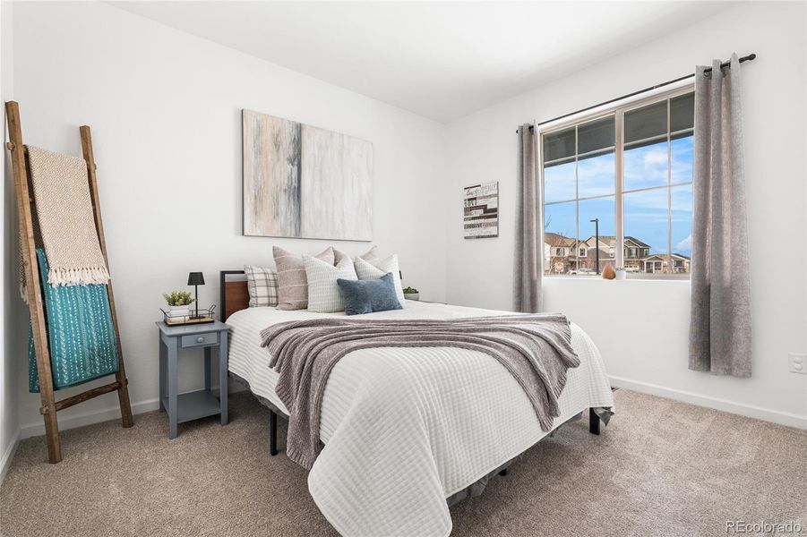 Furnished interior view inside a new home in Harmony, Aurora (Image 17).