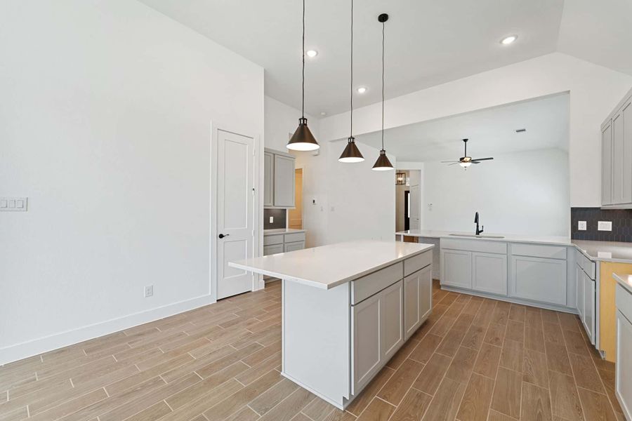 Furnished interior view inside a new home in Brookewater, Rosenberg (Image 8).