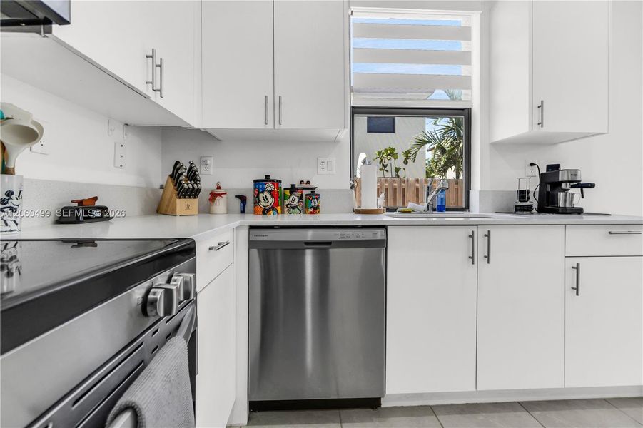 Furnished interior view inside a new home in , Miami (Image 28).