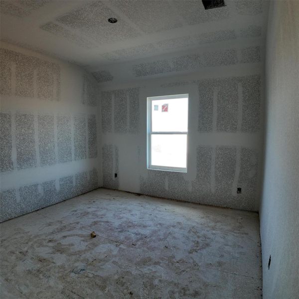 Construction Progress - bedroom