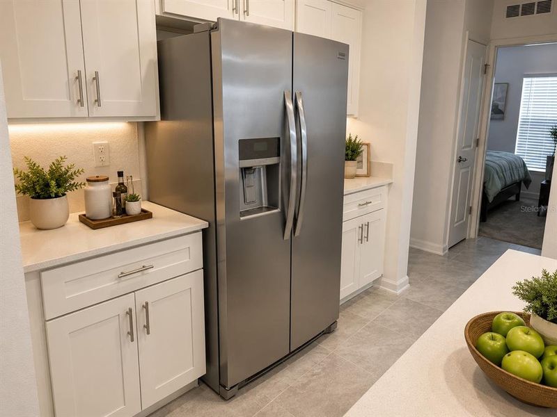 Furnished interior view inside a new home in , Kissimmee (Image 10).