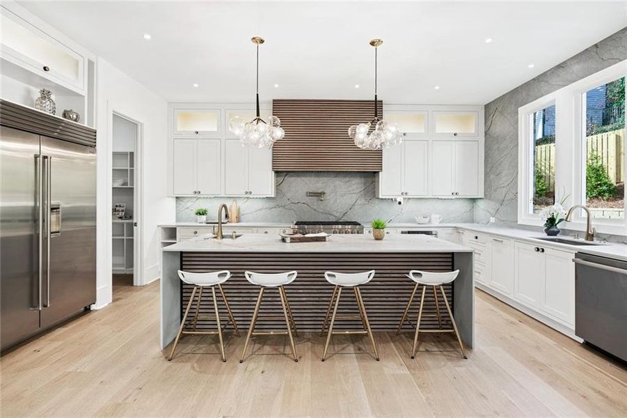 Furnished interior view inside a new home in , Atlanta (Image 8). Furnished interior view inside a new home in , Atlanta (Image 8).