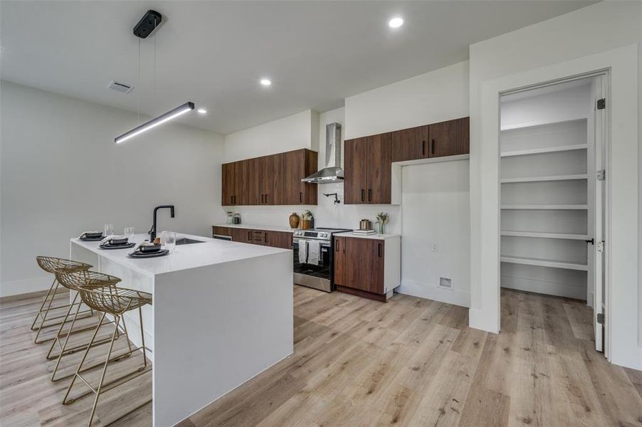 Furnished interior view inside a new home in , Dallas (Image 7). Furnished interior view inside a new home in , Dallas (Image 7).