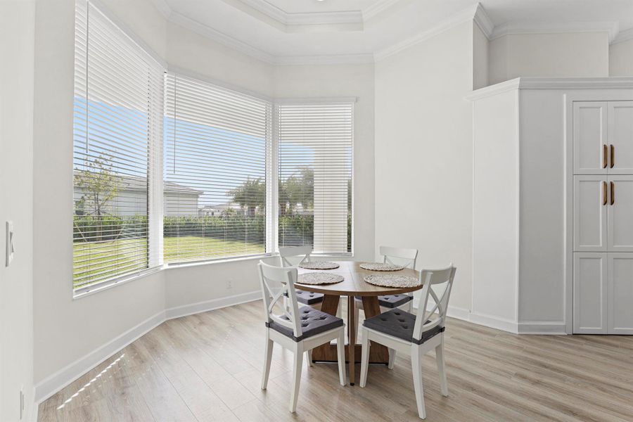 Furnished interior view inside a new home in , Westlake (Image 46).