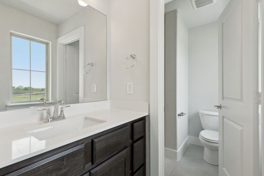 Representative furnished interior of a home built from the Yukon by Centre Living Homes in Ellis Ranch Estates, Waxahachie (Image 15). Representative furnished interior of a home built from the Yukon by Centre Living Homes in Ellis Ranch Estates, Waxahachie (Image 15).