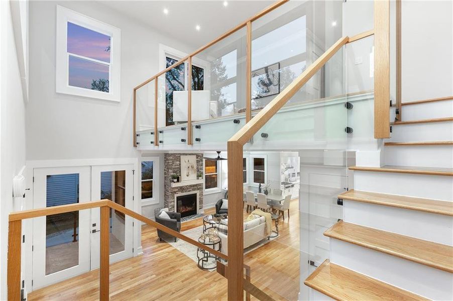 Furnished interior view inside a new home in , Decatur (Image 14).