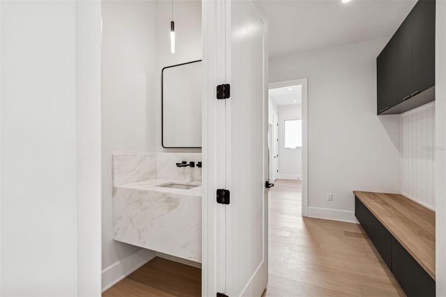 Furnished interior view inside a new home in , Tampa (Image 36).