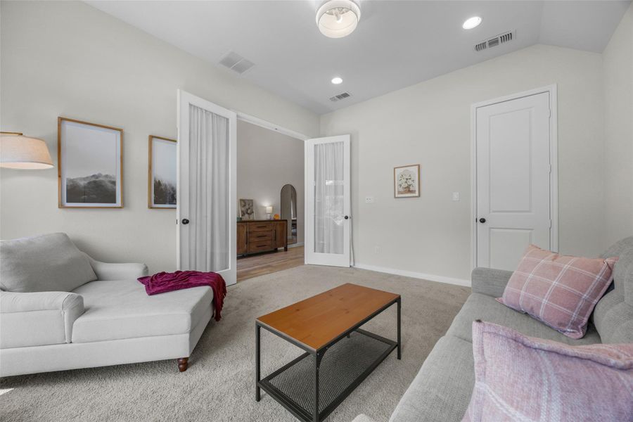 Furnished interior view inside a new home in , Georgetown (Image 11). Furnished interior view inside a new home in , Georgetown (Image 11).