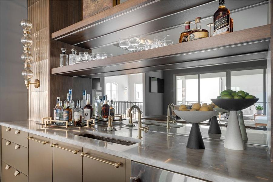 Close-up of interior finishes inside a home in , Southlake (Image 19).