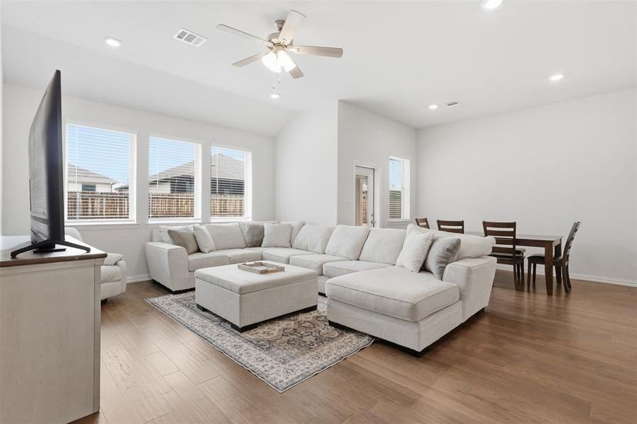 Furnished interior view inside a new home in , Denton (Image 25).