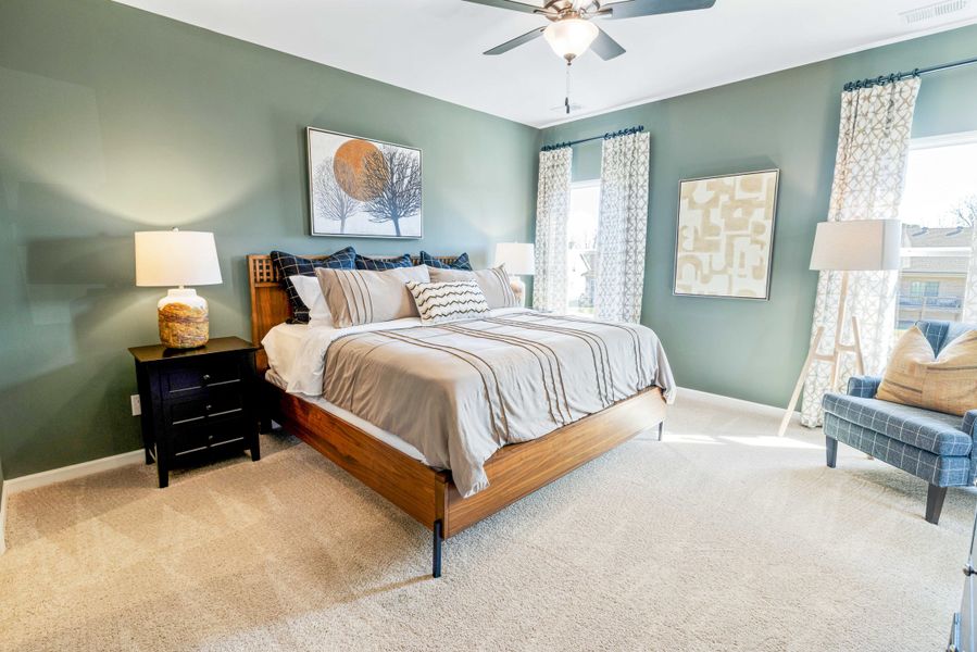 Furnished interior view inside a new home in Laurelwood Park, Gallatin (Image 7). Furnished interior view inside a new home in Laurelwood Park, Gallatin (Image 7).