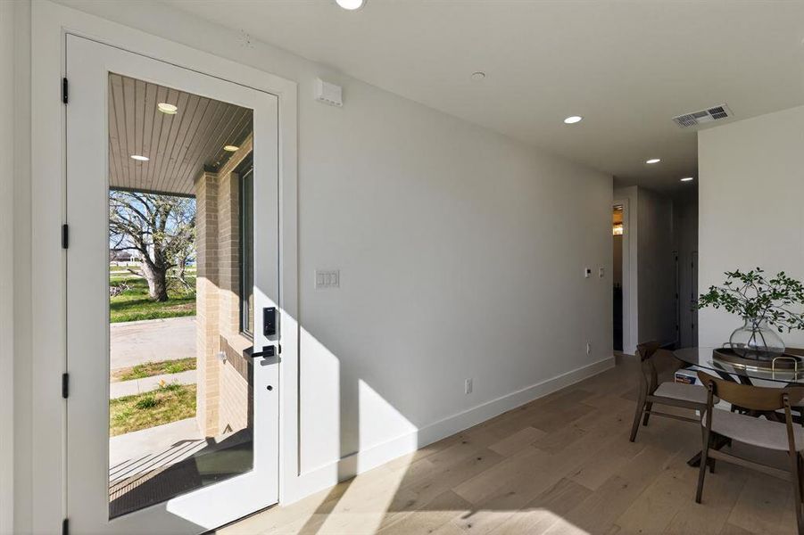 Furnished interior view inside a new home in , Fort Worth (Image 8).