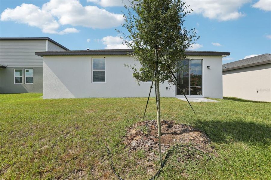 Exterior details and patio area of a home in Crosswinds - Signature Series, Haines City (Image 3).