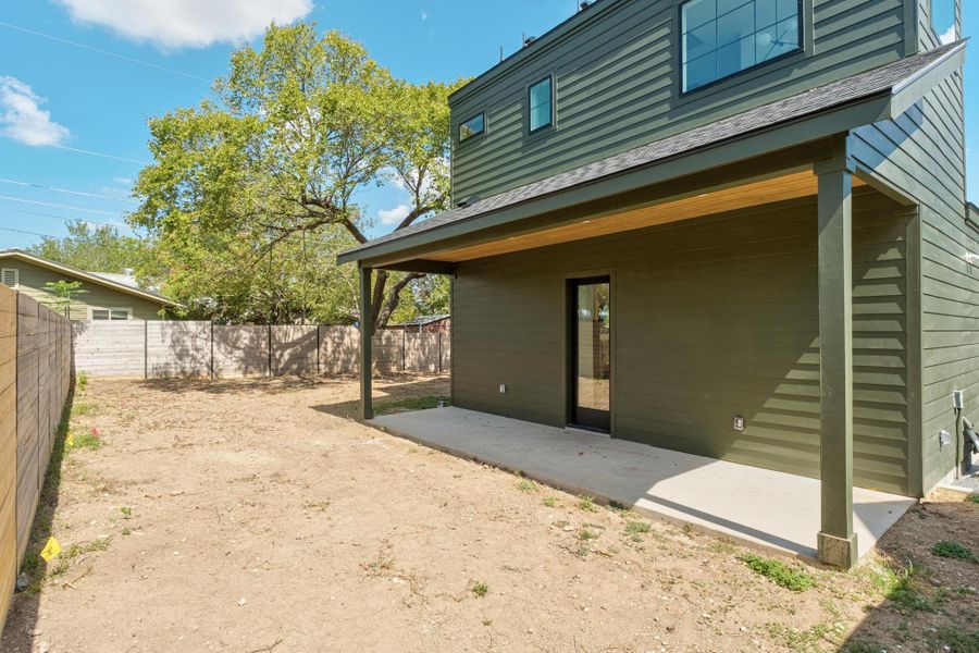 Front exterior of a new home in , Austin, TX, highlighting curb appeal (Image 21). Front exterior of a new home in , Austin, TX, highlighting curb appeal (Image 21).