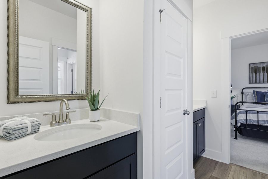 Furnished interior view inside a new home in , Summerville (Image 61).