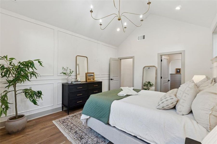 Furnished interior view inside a new home in , Marietta (Image 5).