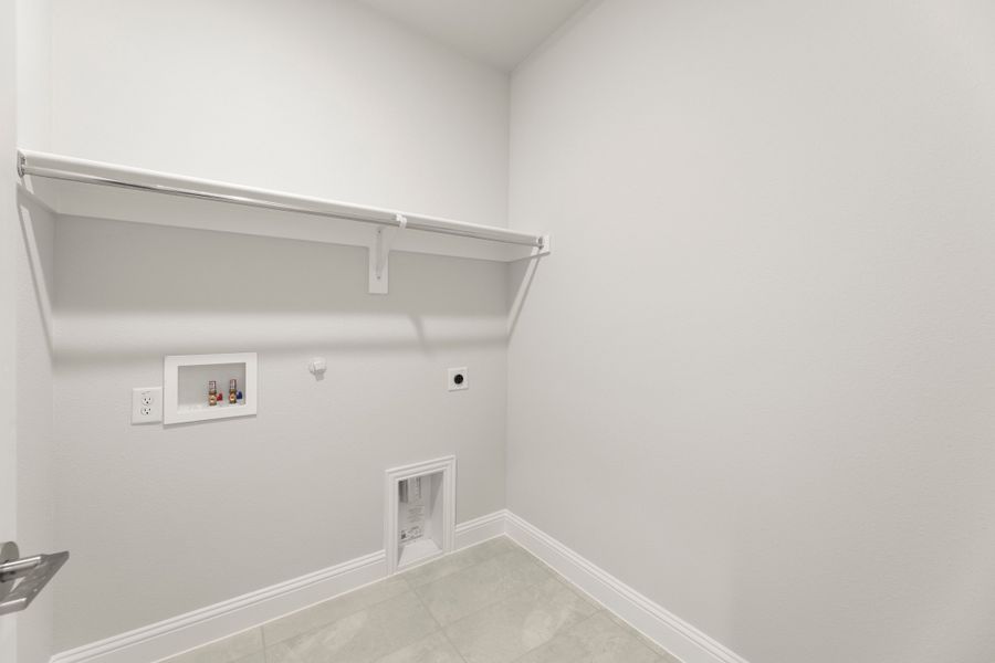 Representative unfurnished interior of a home built from the Glory by Rockwell Homes in Creekside, Royse City (Image 44). Representative unfurnished interior of a home built from the Glory by Rockwell Homes in Creekside, Royse City (Image 44).