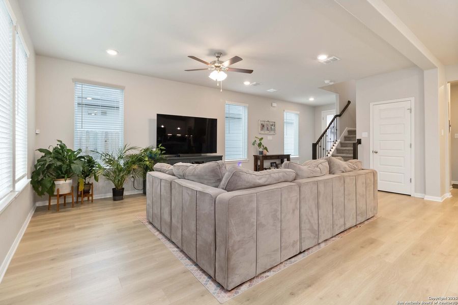 Furnished interior view inside a new home in Veranda: Classic, San Antonio (Image 8).