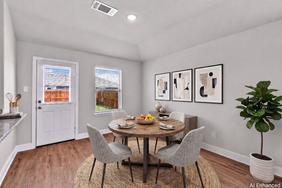Furnished interior view inside a new home in Stonecreek, Sulphur Springs (Image 11).