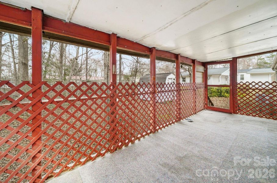 Exterior details and patio area of a home in , Clover (Image 16).