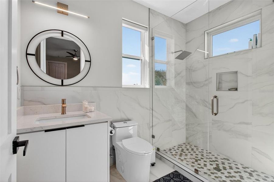 Furnished interior view inside a new home in , St. Petersburg (Image 42).