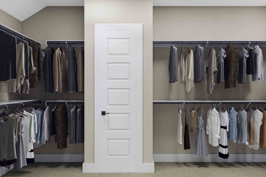 Furnished interior view inside a new home in Dunham Pointe 60′, Cypress (Image 12). Furnished interior view inside a new home in Dunham Pointe 60′, Cypress (Image 12).