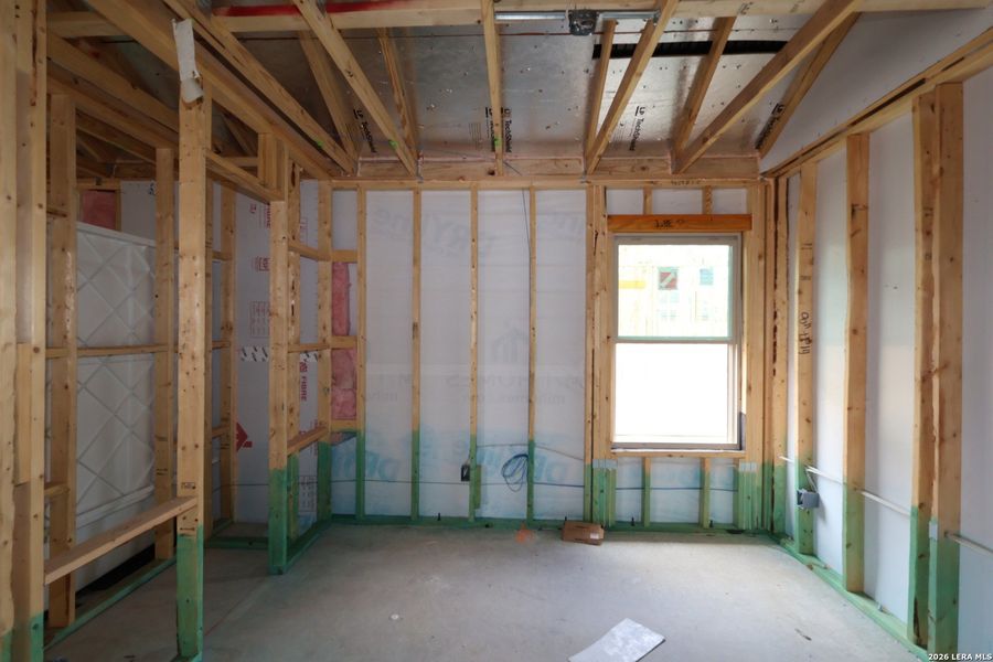 In-progress construction of a new home in Verano Farms, Von Ormy, TX (Image 24).