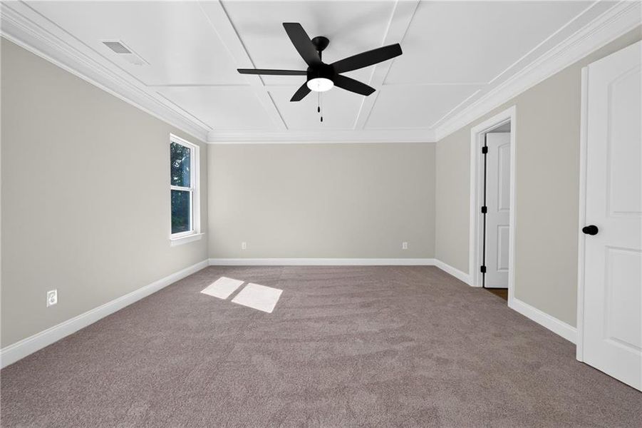 Spacious, unfurnished interior of a new home in Villas at Dawsonville, Dawsonville (Image 51). Spacious, unfurnished interior of a new home in Villas at Dawsonville, Dawsonville (Image 51).
