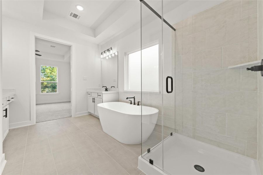 Furnished interior view inside a new home in COLTON®, Montgomery (Image 10).